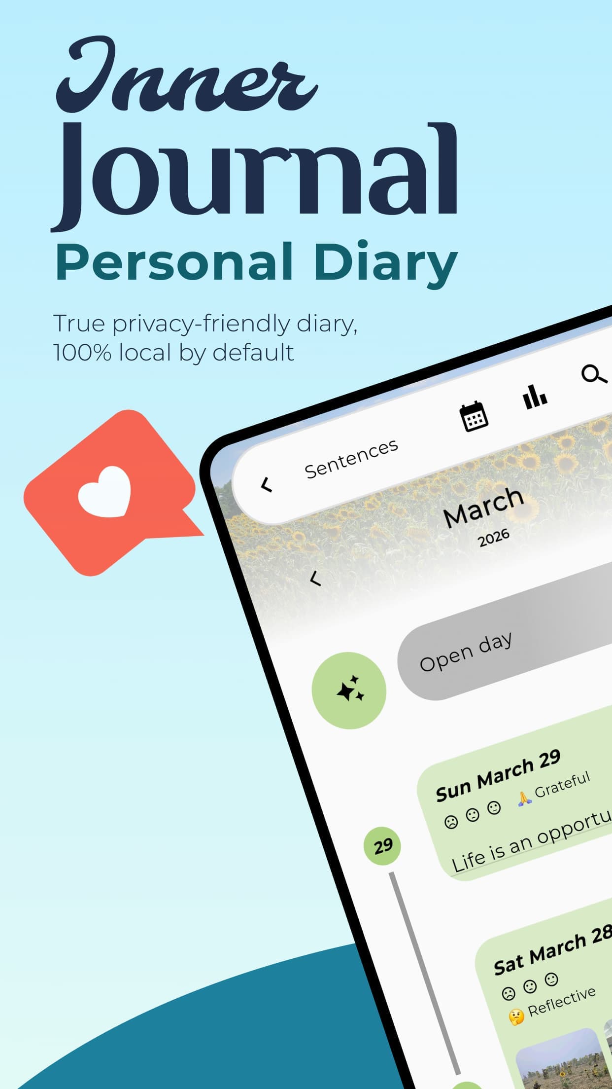 Inner Journal app screenshot 1