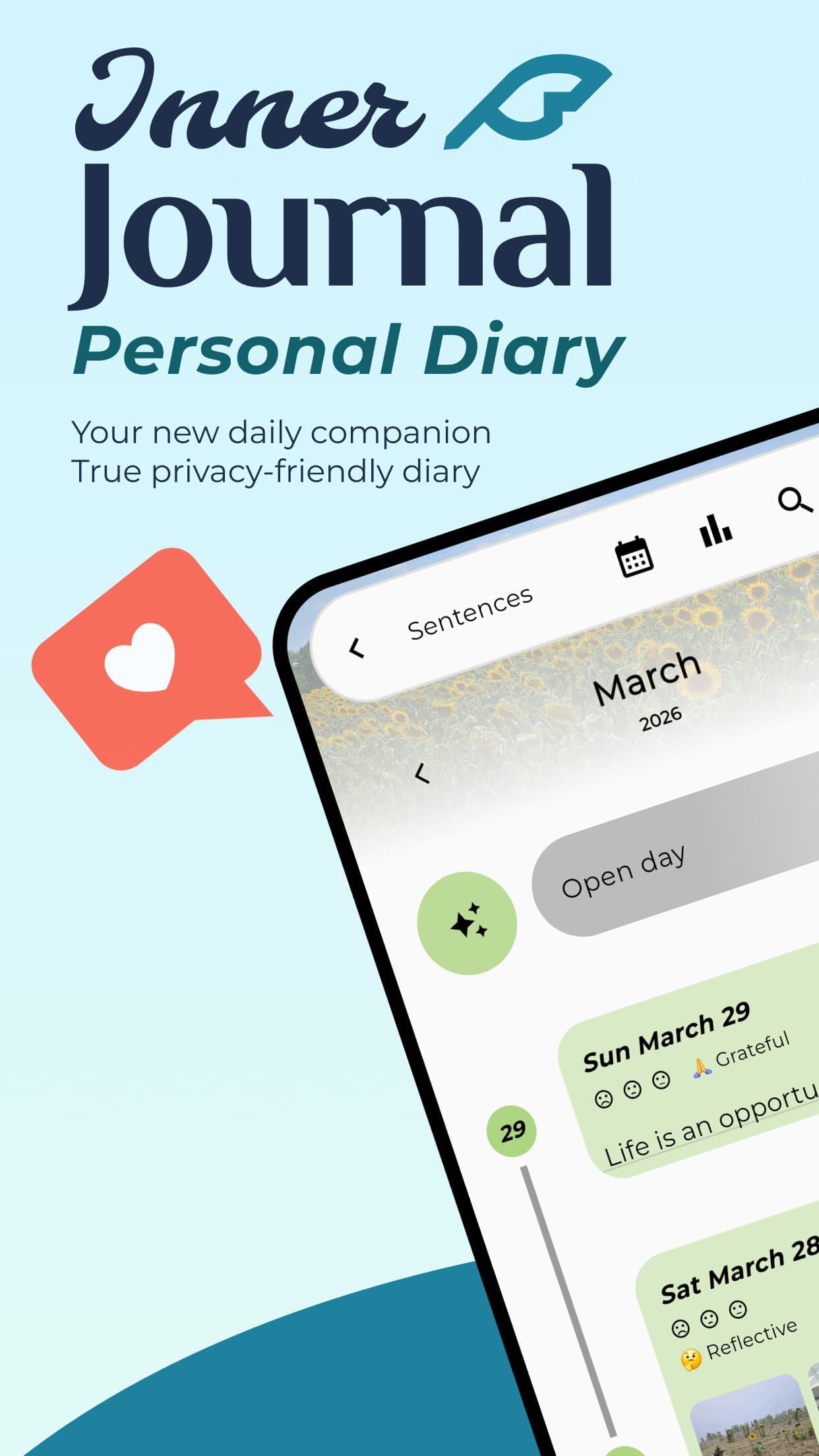 Inner Journal app screenshot 1