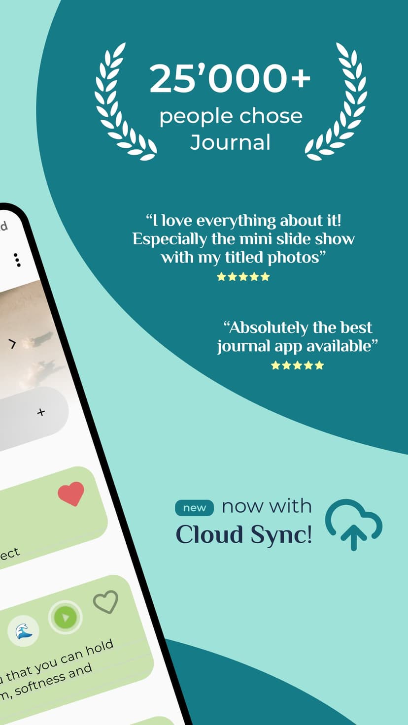 JOURNAL app screenshot 2