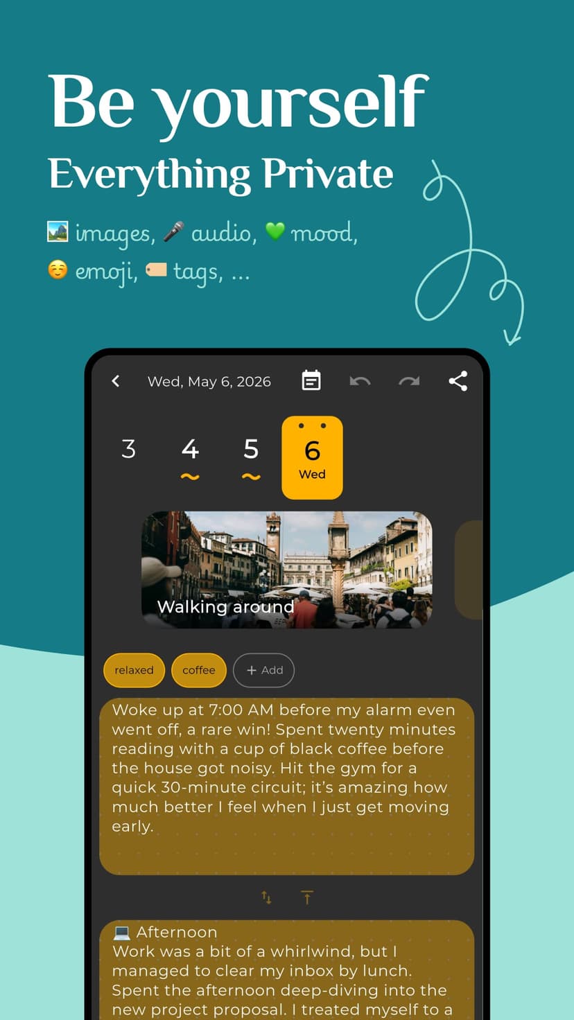 JOURNAL app screenshot 3