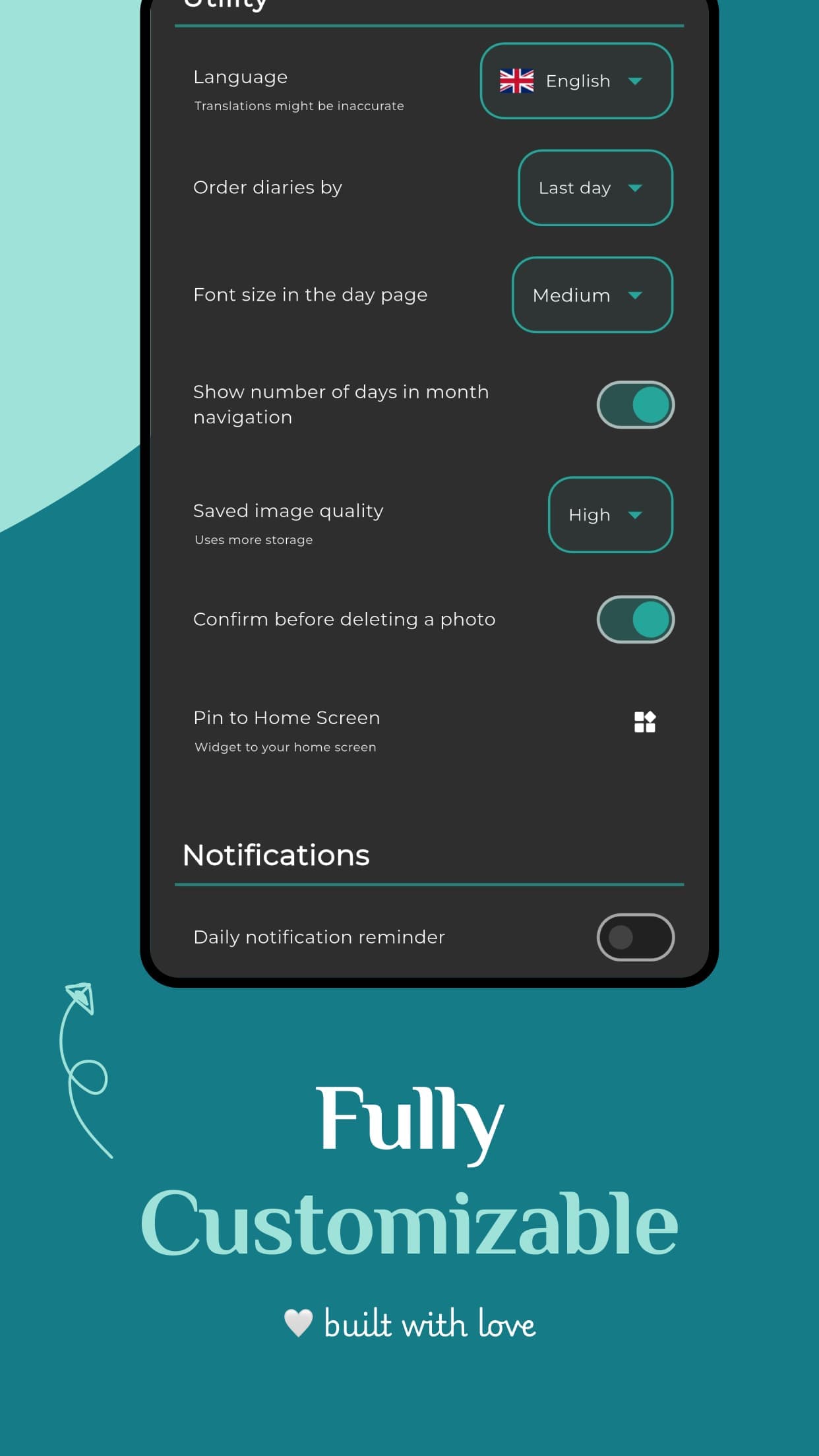 JOURNAL app screenshot 8