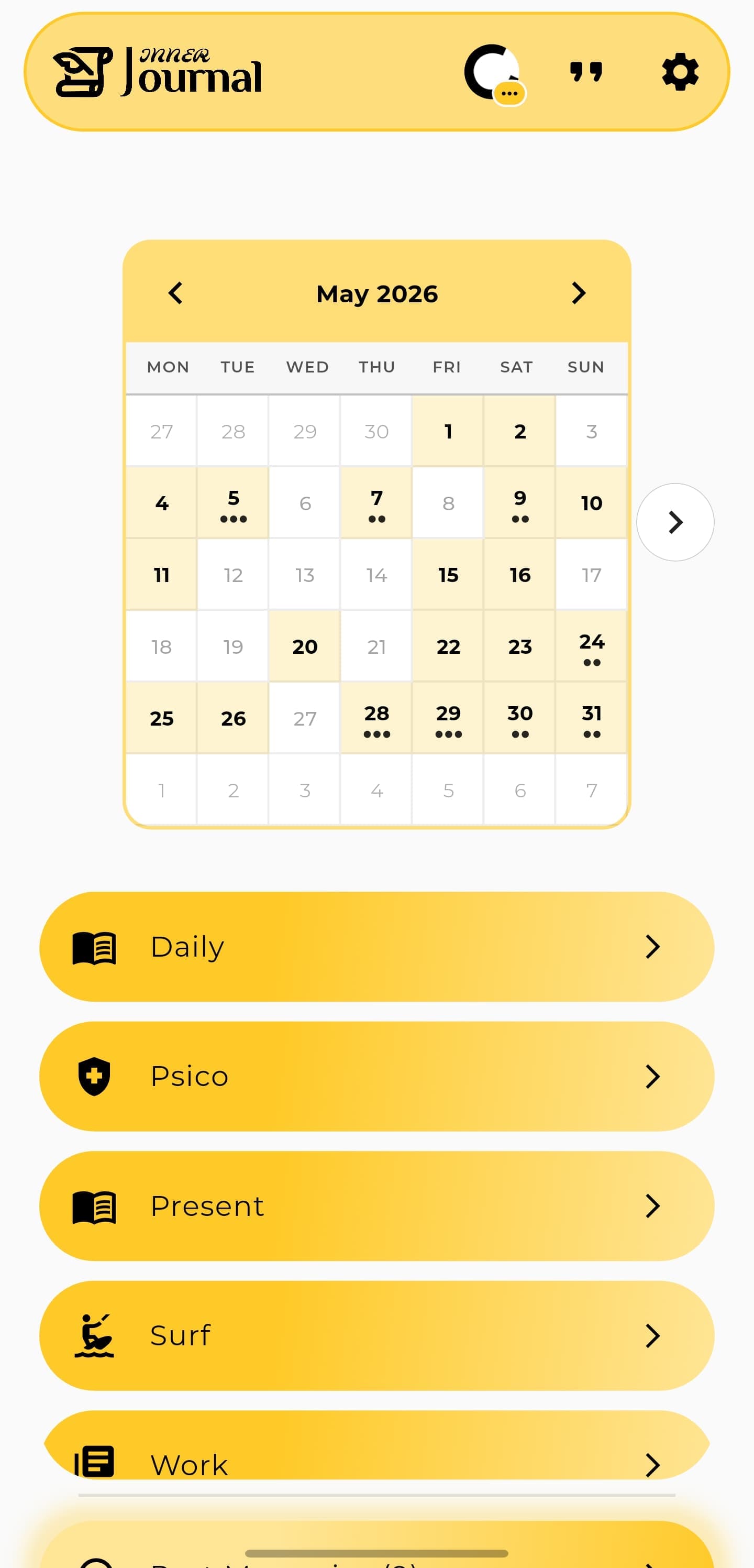One calendar, every diary