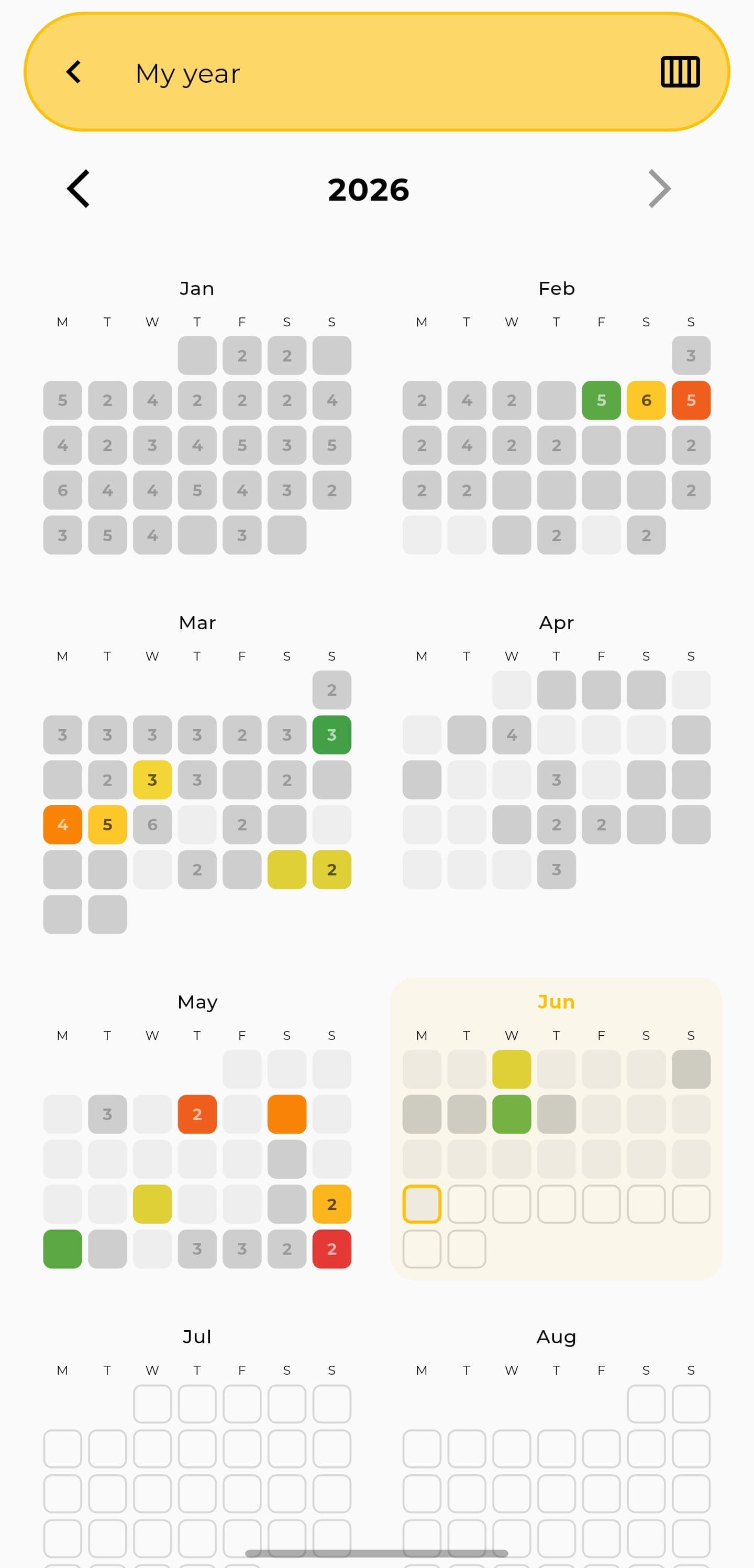 One calendar, every diary