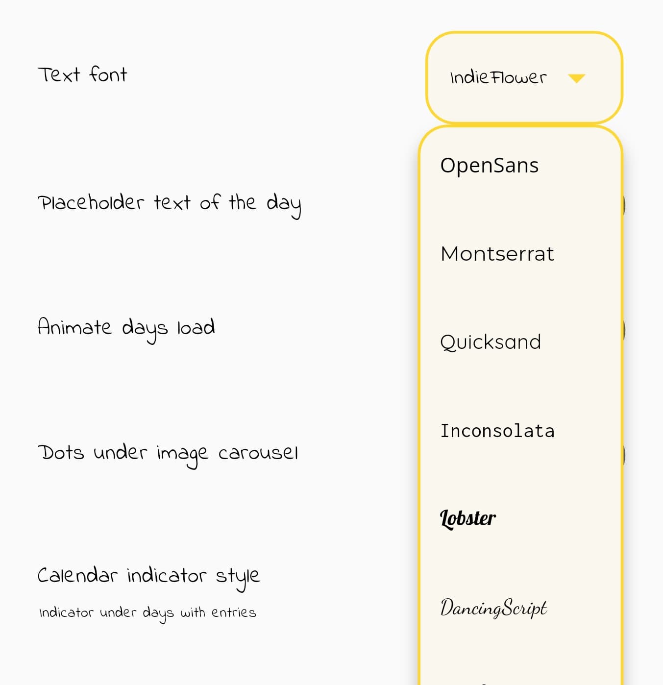 Fonts