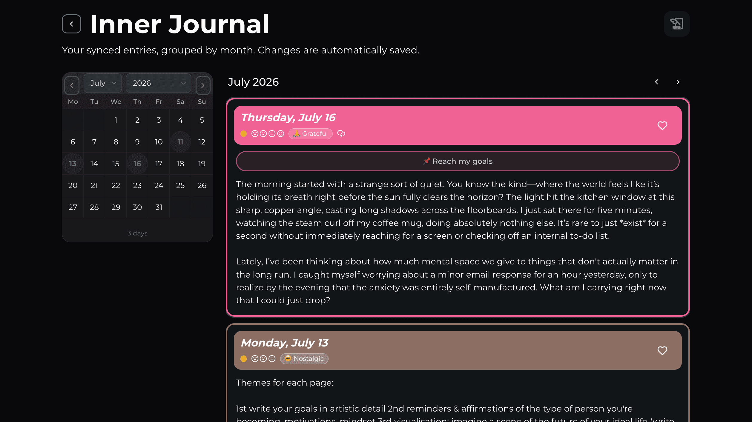Come tenere un diario online nel browser